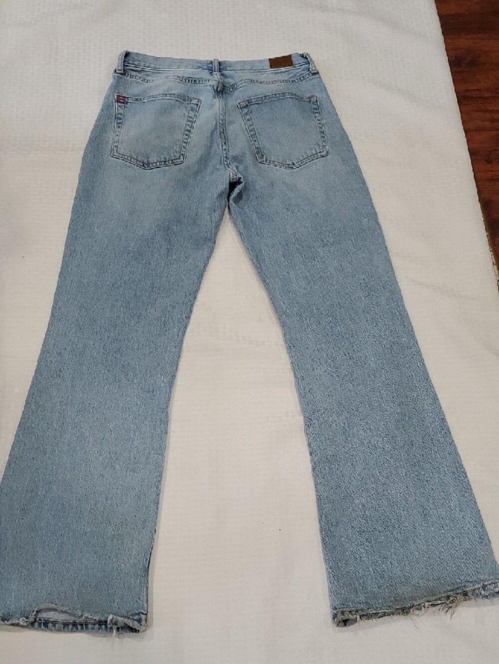 BDG Light Blue Flare Boot cut Jeans - High-Rise Wide Leg - Picture 11 of 14